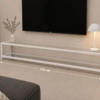 میز tv فلزی با شیشه|میز تلویزیون|تهران, شمیراننو|دیوار