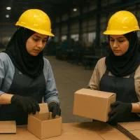 پرسنل خانم جهت مونتاژ و بسته بندی