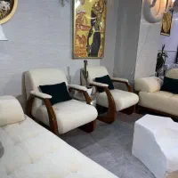 مبل پلاس/مدل ِچروتی/ چوب راش/|مبلمان خانگی و میز عسلی|مشکیندشت, |دیوار