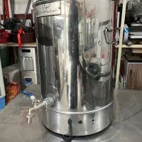 سماور صنعتی برقی ۲۰ لیتری استیل درحد نو دو المنت