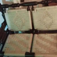 مبلمان حصیری در حد نو 5نفره