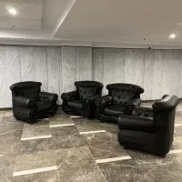 مبلمان اداری چرم خارجی ساخت مالزی