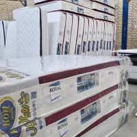 تشک طبی فنری سه نوار پد دو فصل رویال