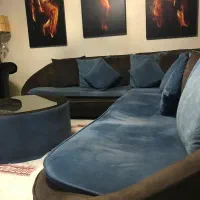 مبل و میز ناهار خوری ست ۸ نفره ، مبل ال و ویترین|مبلمان خانگی و میز عسلی|تهران, دریاچه شهدای خلیج فارس|دیوار
