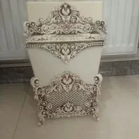 سطل اشغال و جا دستمال کاغذی