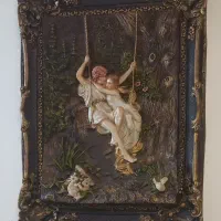 تابلو ادم وحوا  برجسته و بسیار زیبا