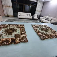 رومیزی عتیقه هندی|پرده، رانر، رومیزی|اصفهان, باغ فدک|دیوار