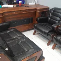 مبلمان اداری/نیم ست اداری ودفتری/میزمدیریت|مبلمان اداری|ساوه, |دیوار