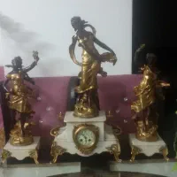 ساعت و مجسمه فرانسه عتیقه