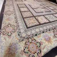 فرش ماشینی شش متری در حد نو بدون زدگی و پارگی|فرش|ساری, |دیوار