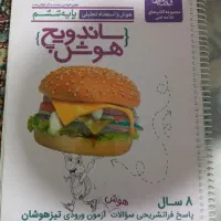 کتاب ساندویچ هوش  آزمون های ورودی تیز هوشان