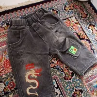 شلوار لی مام استایل کودک|کفش و لباس بچه|باقرشهر, |دیوار