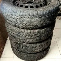 رینگ و لاستیک پراید کاپوت پارس سپر L90 در پراید