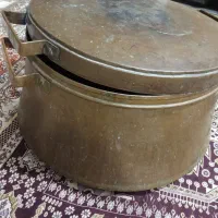 دیگ یاقازان مسی بسیارقدیمی1325