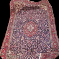 فرش دستبافت ترنج  کاشان ۴ متری