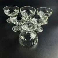 بستنی خوری کریستال ژاپن Aderia glass