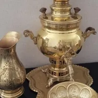 سماور ذغالی اصلا استفاده نشده