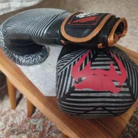 دستکش کیک بوکس و موی تای