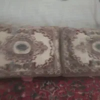 یک جفت پشتی دست بافت