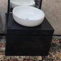 روشویی مشکی تمام پی وی سی