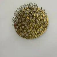 لوستر با گوی های کریستالی بسیار مدرن و زیبا|لوستر و چراغ آویز|شیراز, غدیر جنوبی|دیوار