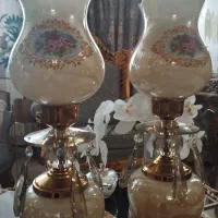 یک جفت شمعدان کاملا نو|لوستر و چراغ آویز|اسلام‌شهر, شهرک امام حسین (میان آباد)|دیوار