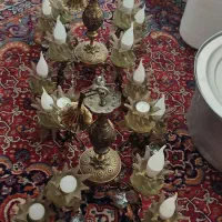 لوسترچهارشاخه همراه بالاله|لوستر و چراغ آویز|تبریز, |دیوار