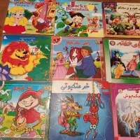 کتاب داستان  پوشه کار کاور مداد شمعی پازل جامدادی