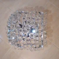 لوستر گوی کریستال