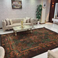 فرش‌‌‌شکار‌گاه‌گل‌ابریشم‌‌گالری‌فرش‌قصر‌ایرانی|فرش|شیراز, ریشمک|دیوار