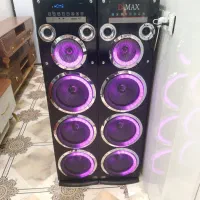 باند اسپیکر دی مکس چراغ دار بلوتوث دار درحدصفر|سیستم صوتی خانگی|سنندج, |دیوار