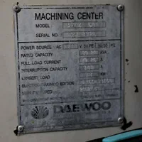 فروش فرز daewoo مدل mynx 500 سال ساخت 2002|ماشین‌آلات صنعتی|ساوه, |دیوار