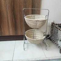 سبد سیب زمینی و پیاز