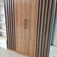 کابینت و کمد دیواری وکلیه مصنوعات چوبی|کتابخانه، شلف، قفسه‌های دیواری|کاشان, دشت لتحر|دیوار