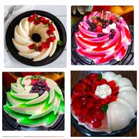 انواع دسر و ژله و حلوا