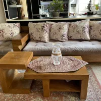 مبل تختخواب‌شو ۹نفره|مبلمان خانگی و میز عسلی|اندیشه, اندیشه فاز ۳|دیوار