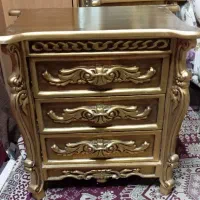 فروش آیینه قدی و پاتختی سه کشو شیک و تمیز|بوفه، ویترین، کنسول|تهران, تهرانسر شمالی|دیوار