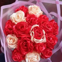 گل روبانی|گل مصنوعی|زبرخان, |دیوار