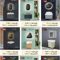 توزیع انواع کابین و سنگ روشویی به قیمت کلی|مصالح و تجهیزات ساختمان|مشهد, فدک|دیوار