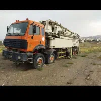 خدمات دکل پمپ هوایی بتن