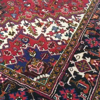 فرش دستبافت تک ۹ متری ۲/۵×۳/۵ نو انگشت بافت|فرش|تبریز, |دیوار