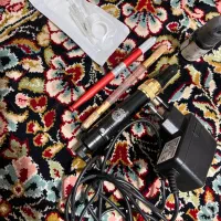 دستگاه تتو با قلم و رنگ