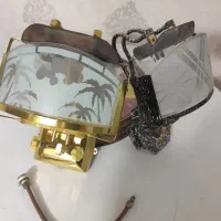 دو عدد روشنایی گازی