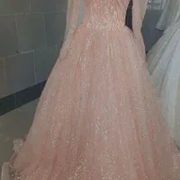 لباس عروس زیر قیمت اجاره داده میشود فروشی هم هست|لباس|خاش, |دیوار