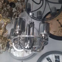 لوستر دورینگ نقره ای|لوستر و چراغ آویز|مشهد, رضاشهر|دیوار
