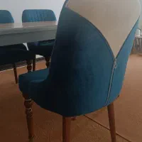 میز ناهارخوری ۶نفره|میز و صندلی غذاخوری|سمیرم, |دیوار