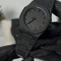 ساعت مردانه مشکی ویژه هدیه روز پدر