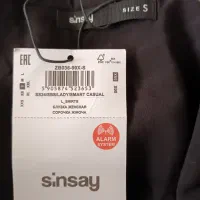 شومیز زنانه مشکی نخی ویسکوز sinsay نو اتیکت دار|لباس|اصفهان, خواجو|دیوار