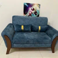 مبل ۷نفره همراه با میژ وسط|مبلمان خانگی و میز عسلی|قائم‌شهر, |دیوار