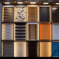 پرده زبرا چاپ با پارچه‌ های مختلف رنگ‌بندی